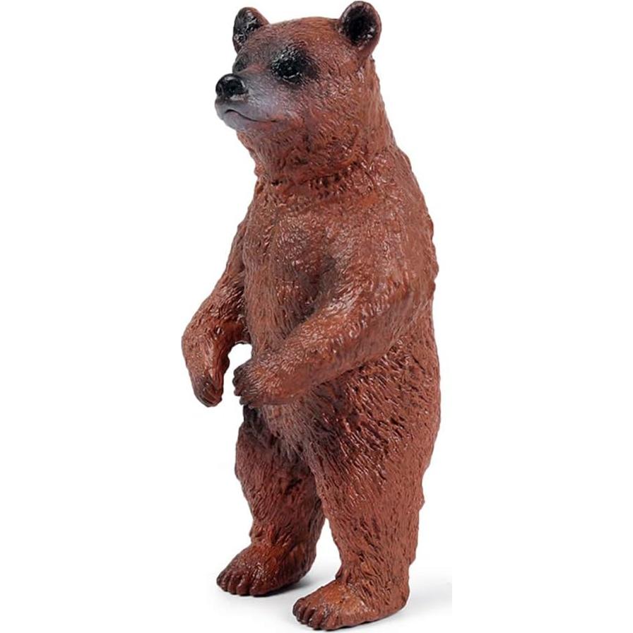 Figuritas de Oso Grizzly - Paquete de 3 - Juguetes de Plástico