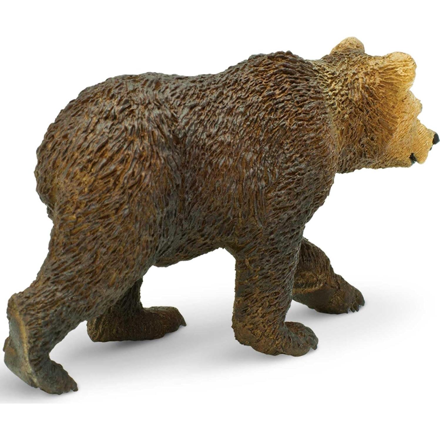 Figurita Cachorro Oso Grizzly Safari Ltd. 7.62 cm Plástico