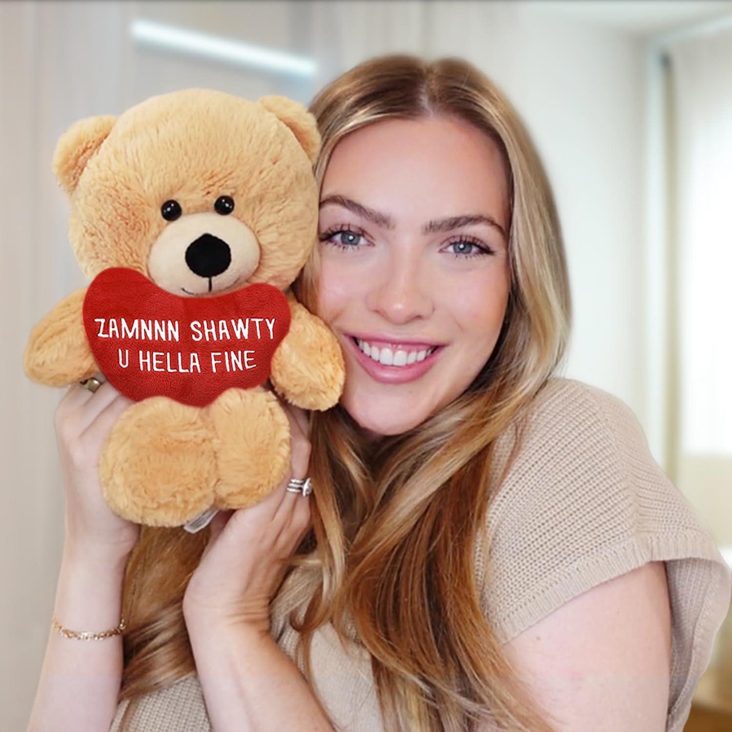 Oso de Peluche Ingenioso Witty Bears 10" Beige - Regalo Divertido