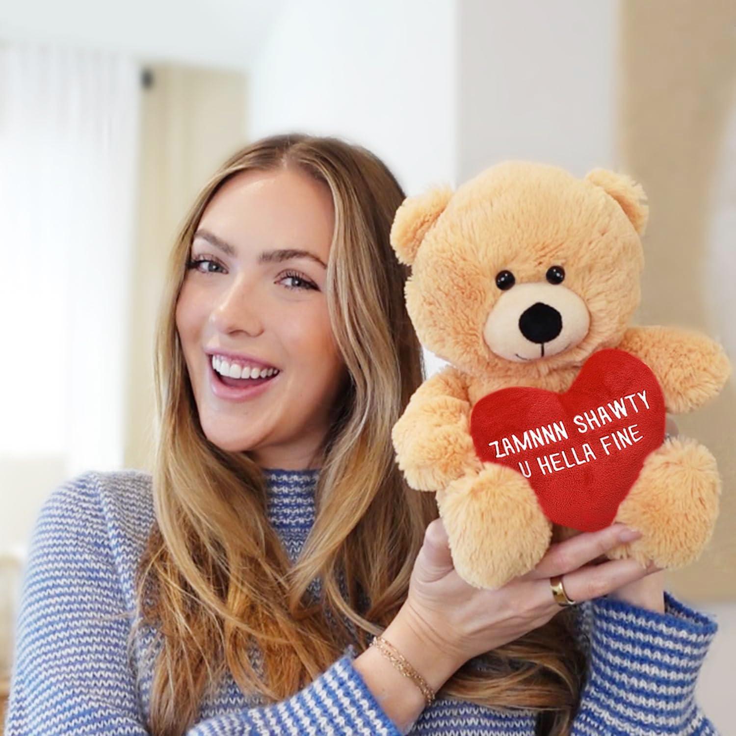 Oso de Peluche Ingenioso Witty Bears 10" Beige - Regalo Divertido