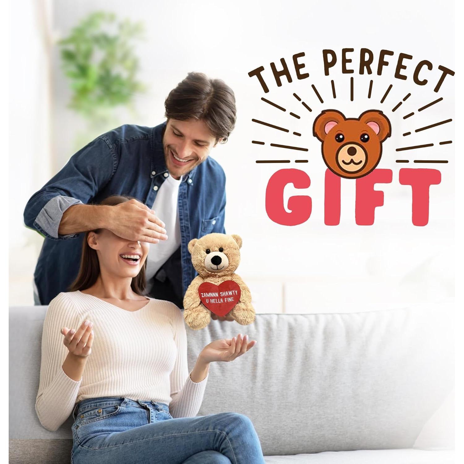 Oso de Peluche Ingenioso Witty Bears 10" Beige - Regalo Divertido