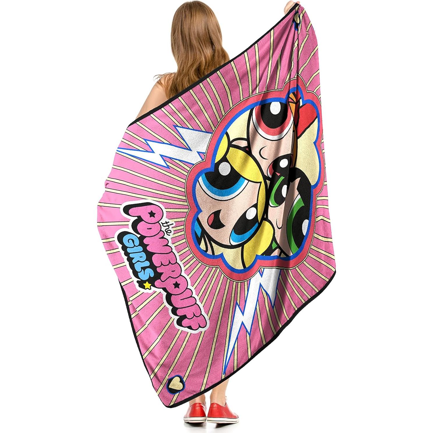 Manta Micro Raschel Northwest Chicas Superpoderosas 116.8x152.4cm