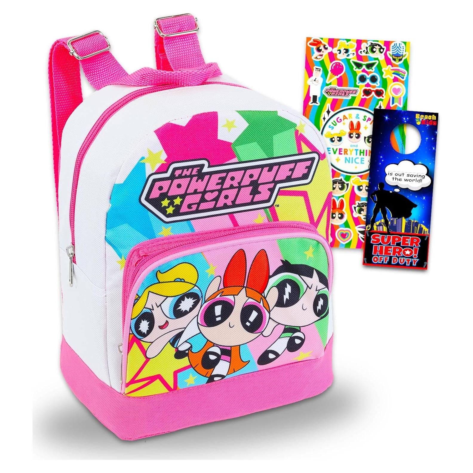 Mochila Mini Chicas Superpoderosas 27.94 cm 3 Piezas