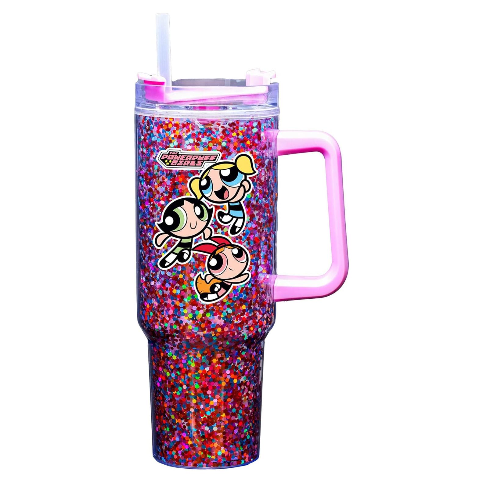 Taza de Viaje Acrílica Spoontiques Powerpuff Girls 1.13L