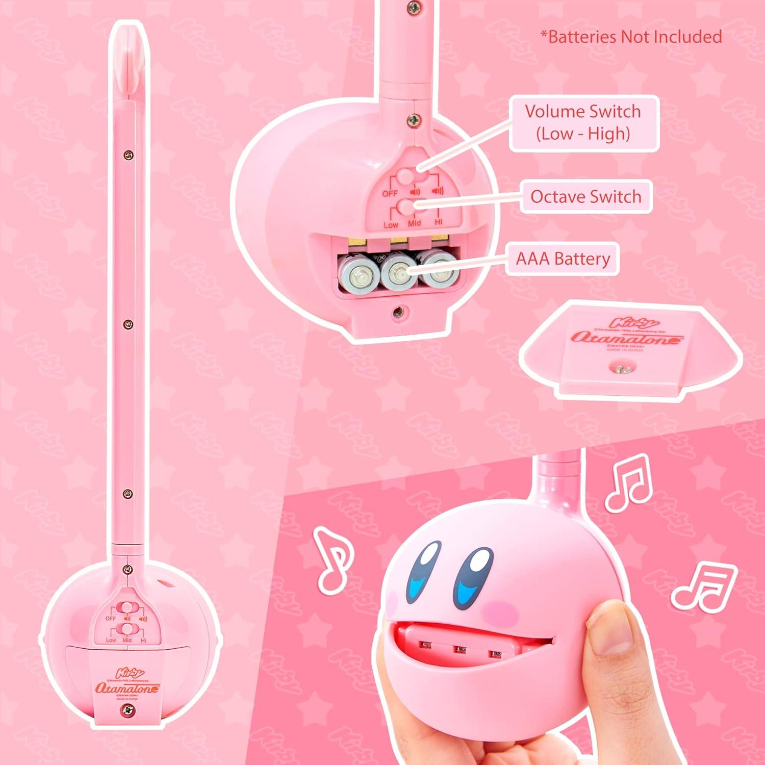 Otamatone Musical Electrónico Kirby Regular + Melodía 2 Piezas