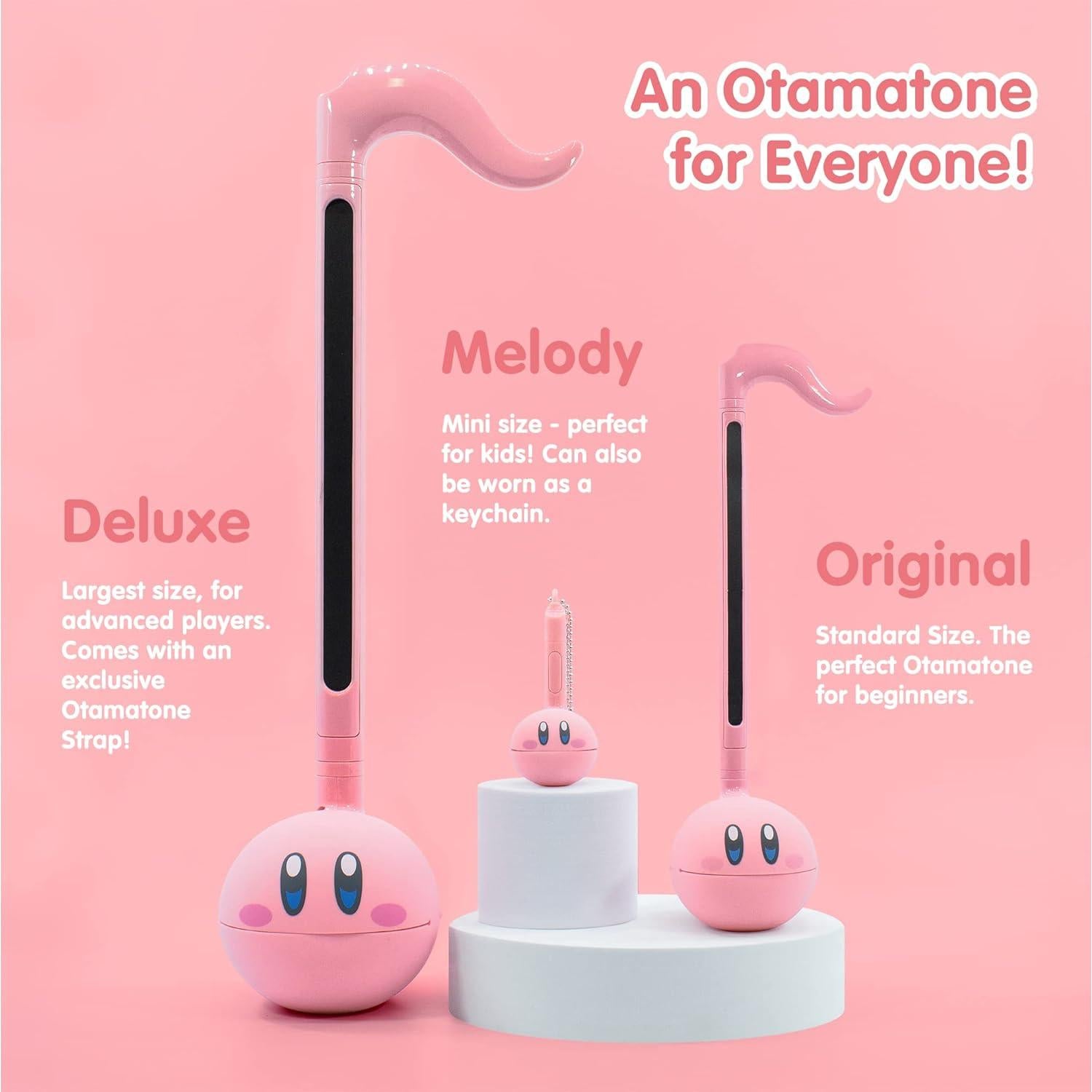 Otamatone Musical Electrónico Kirby Regular + Melodía 2 Piezas