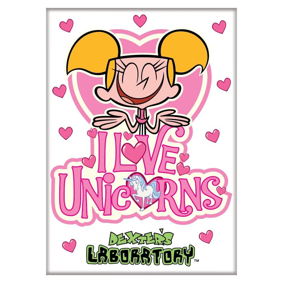 Imán para Refrigerador Ata-Boy Unicornios 6.35 x 8.89 cm