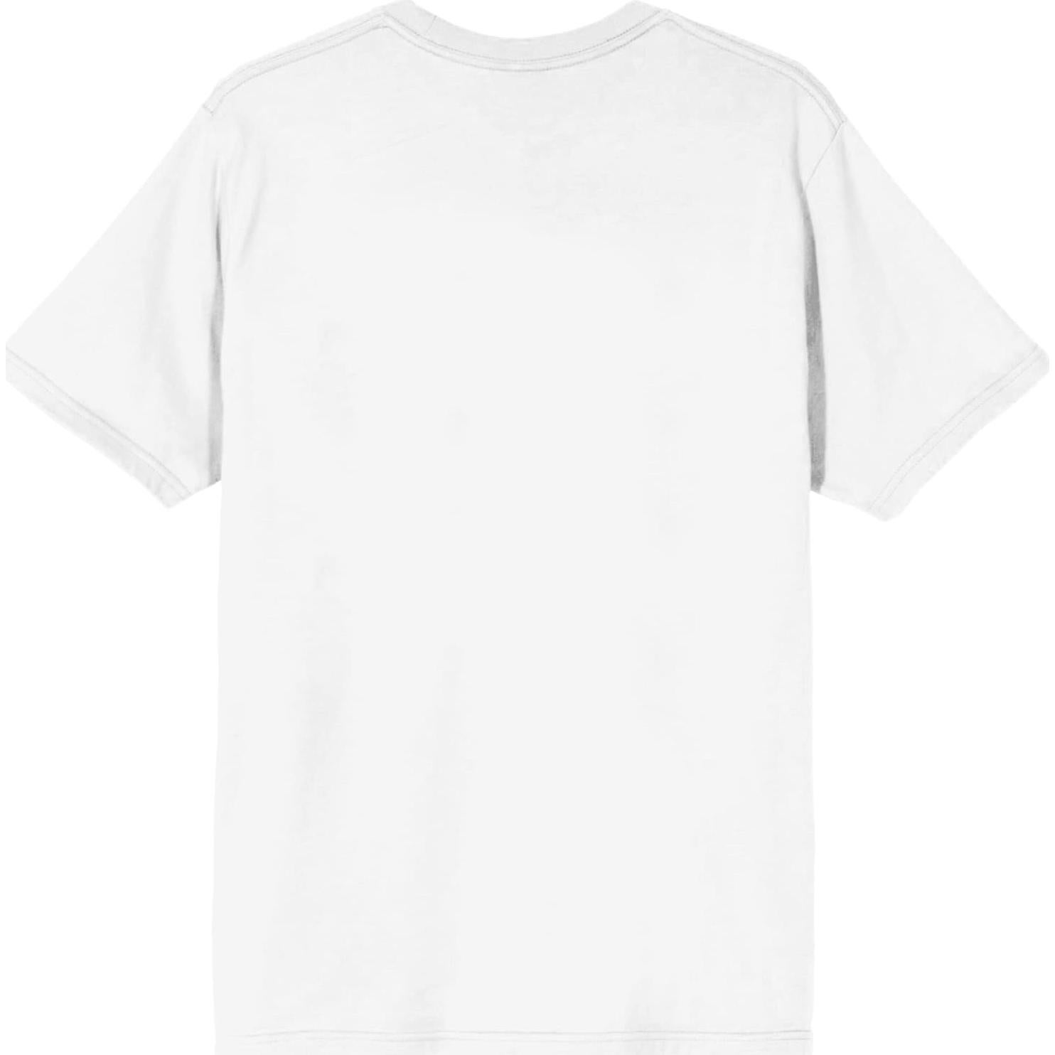 Camiseta Blanca de Manga Corta Hombre Laboratorio de Dexter