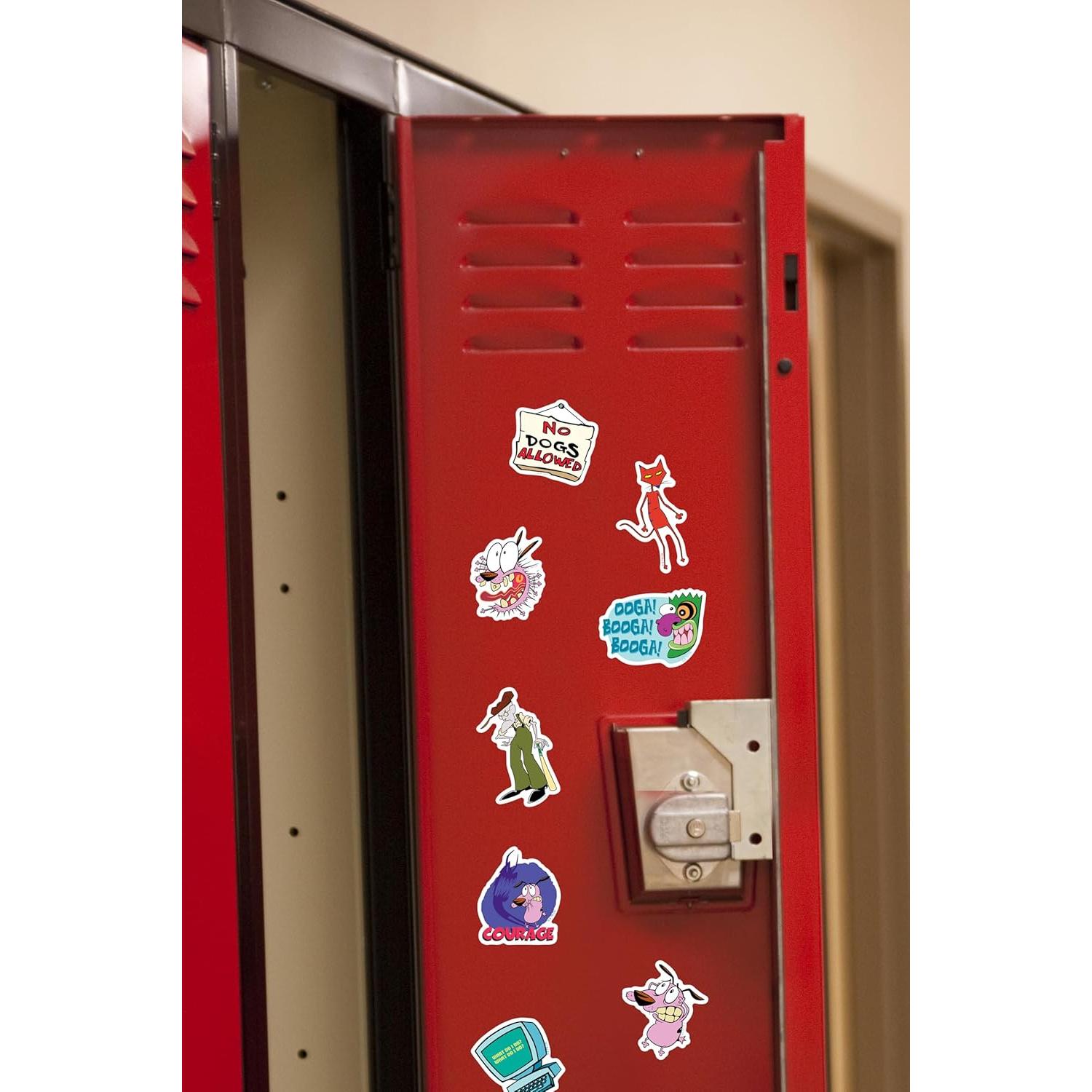 Stickers Courage el Perro Cobarde 50ct Vinilo Premium
