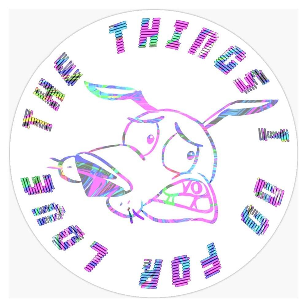 Calcomanía de Vinilo StickerU Perro Amor 12.7 cm Impermeable