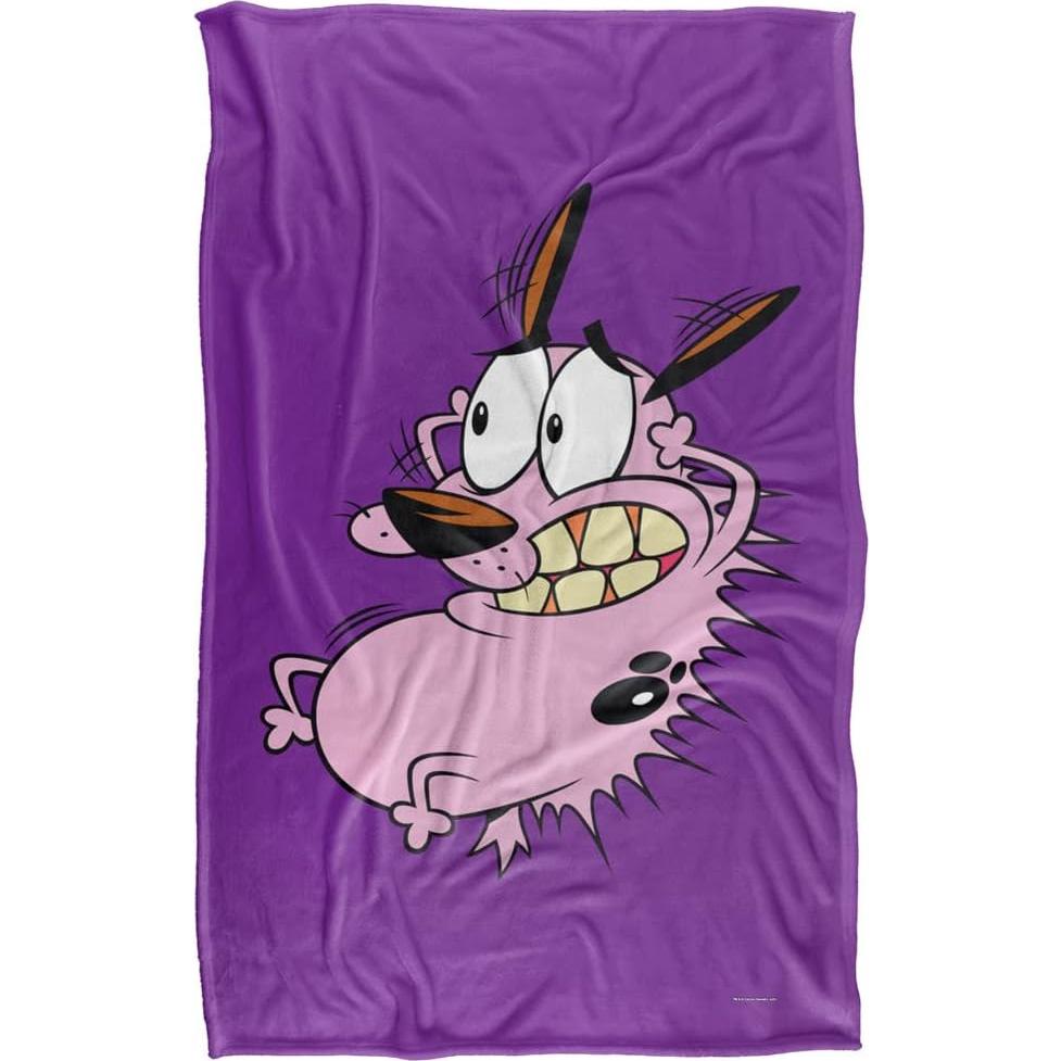 Manta de Microfibra LOGOVISION 91x147 cm - Courage The Cowardly Dog