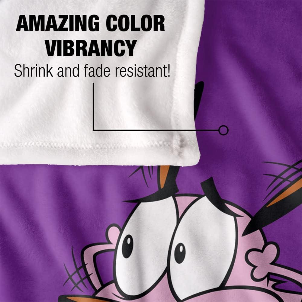 Manta de Microfibra LOGOVISION 91x147 cm - Courage The Cowardly Dog