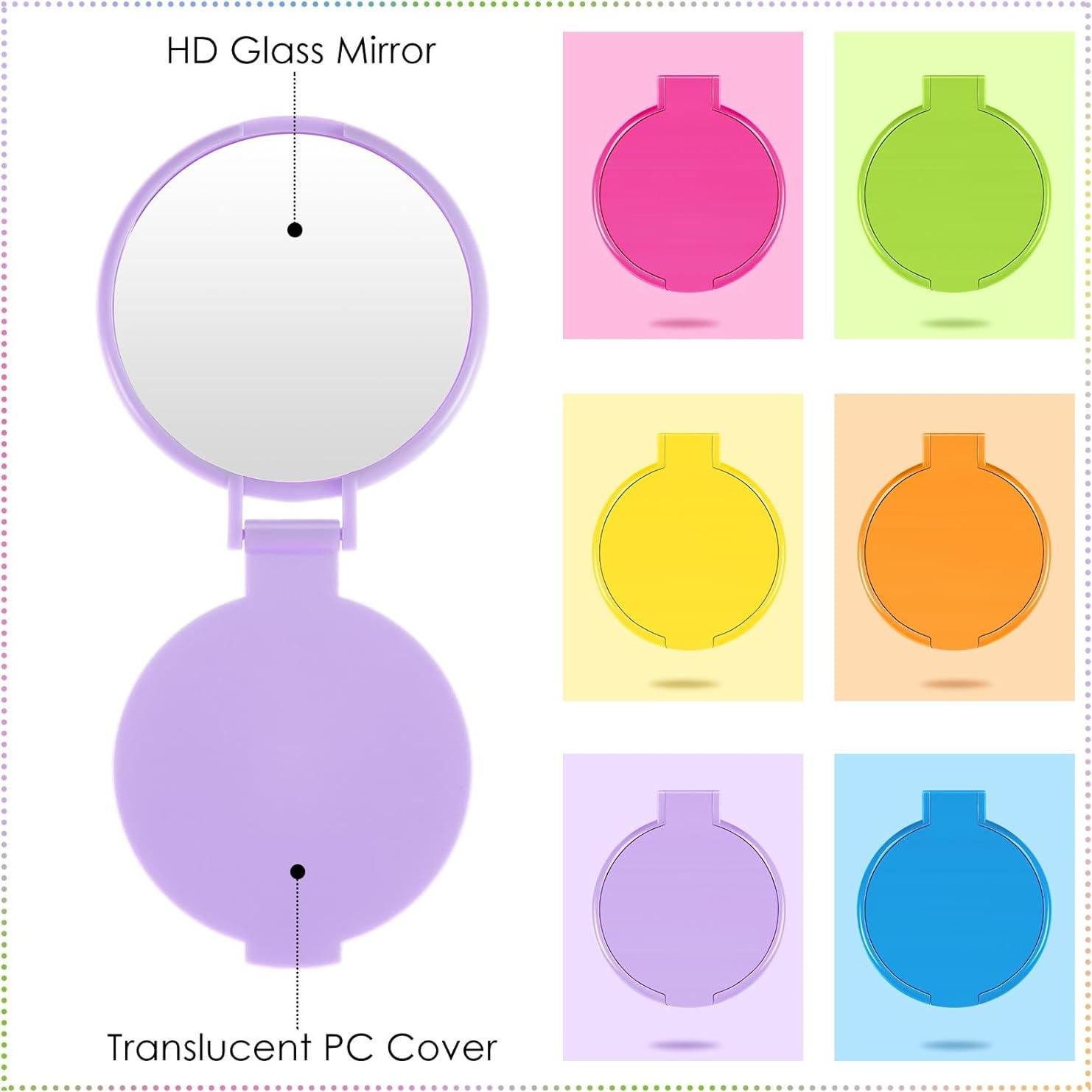 Espejos Compactos Jetec 12 Piezas Vintage para Maquillaje