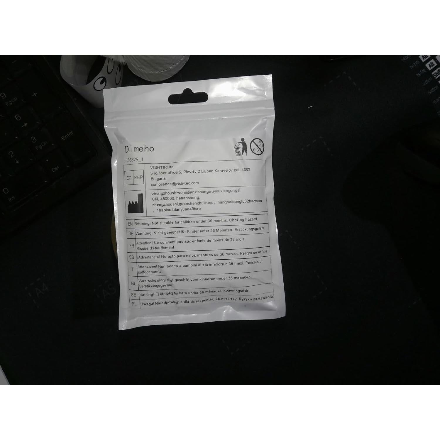 Espejo Plegable Doble Cara Dimeho Rosa Corazón 6.7 cm