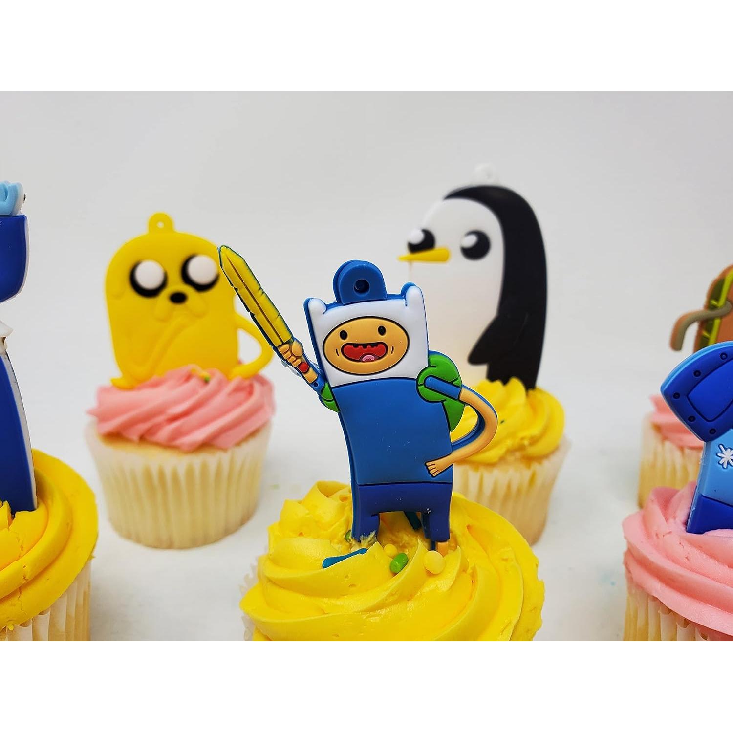 Juego de Decoraciones para Cupcakes Hora de Aventura