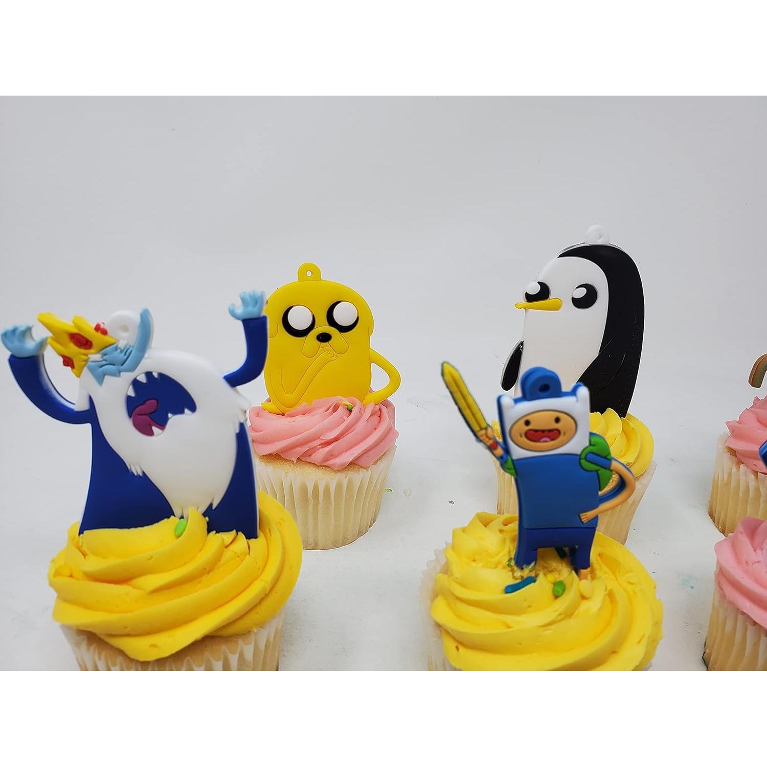 Juego de Decoraciones para Cupcakes Hora de Aventura