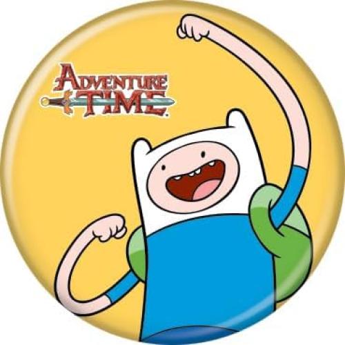 Conjunto de 4 Botones Coleccionables Ata-Boy Adventure Time
