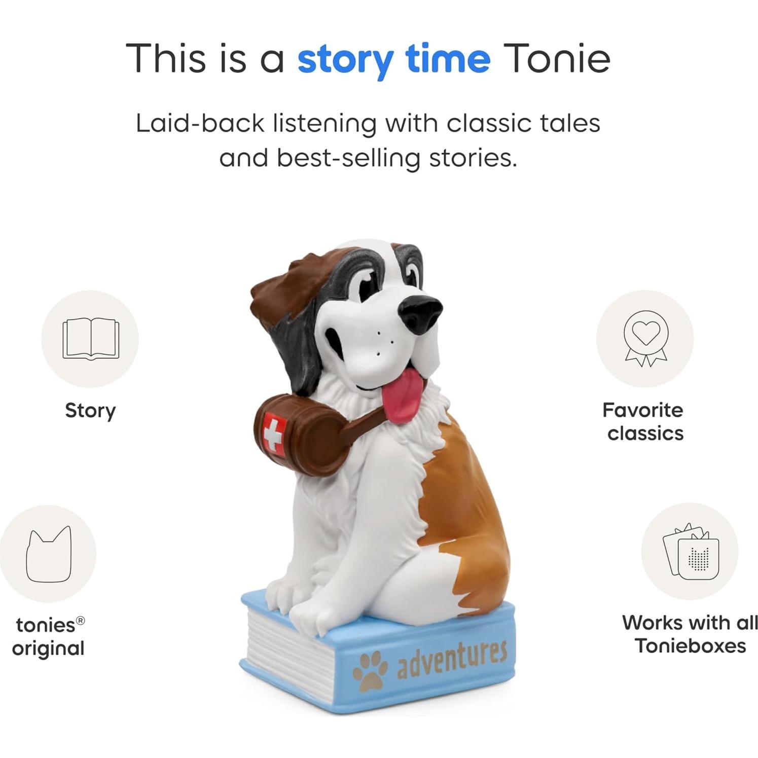 Tonies Aventuras Animales: Barry, Buddy y Swansea Jack - Juguete de Audio