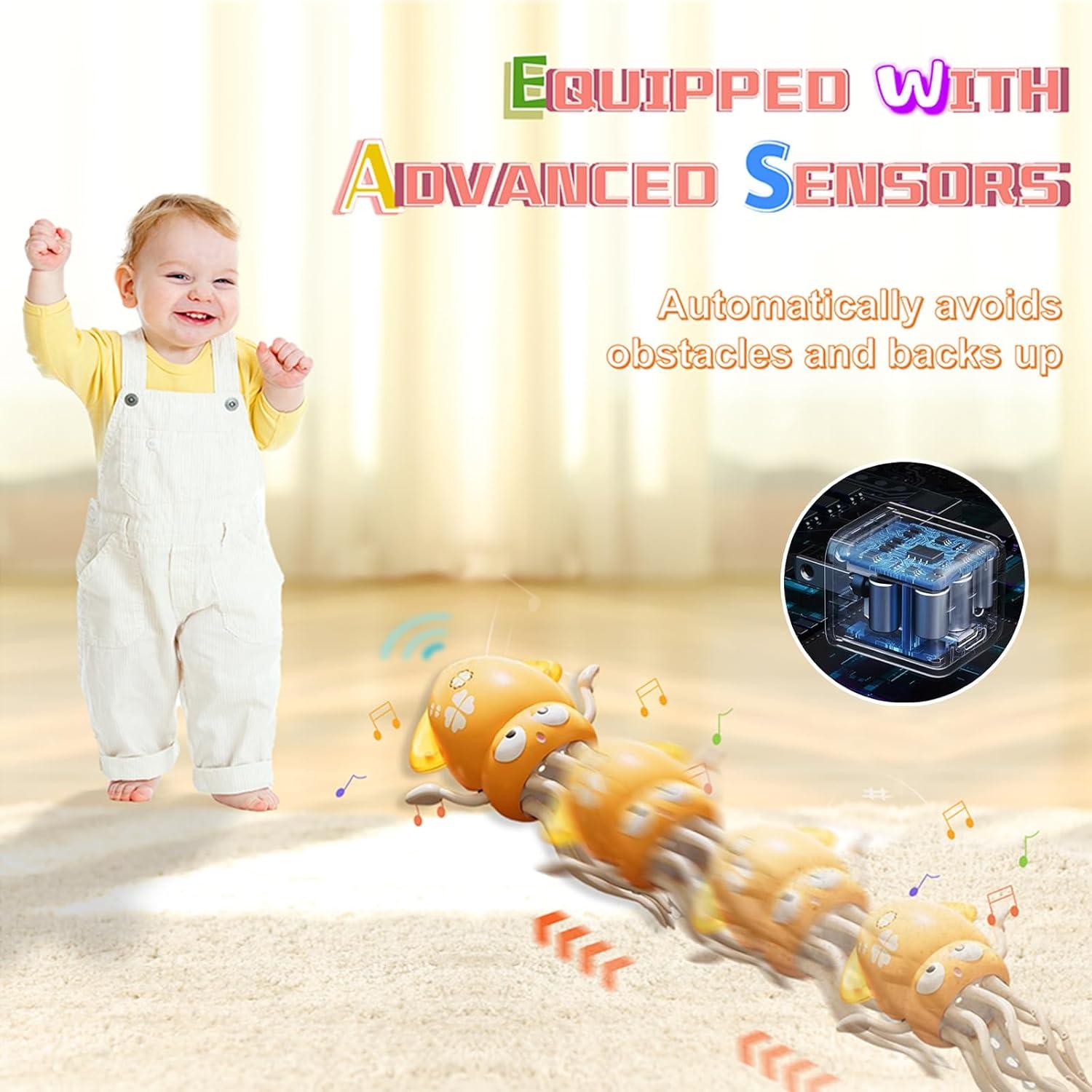 Juguete de Bebé Calamar Bailarín Deyuanda con Luces y Música