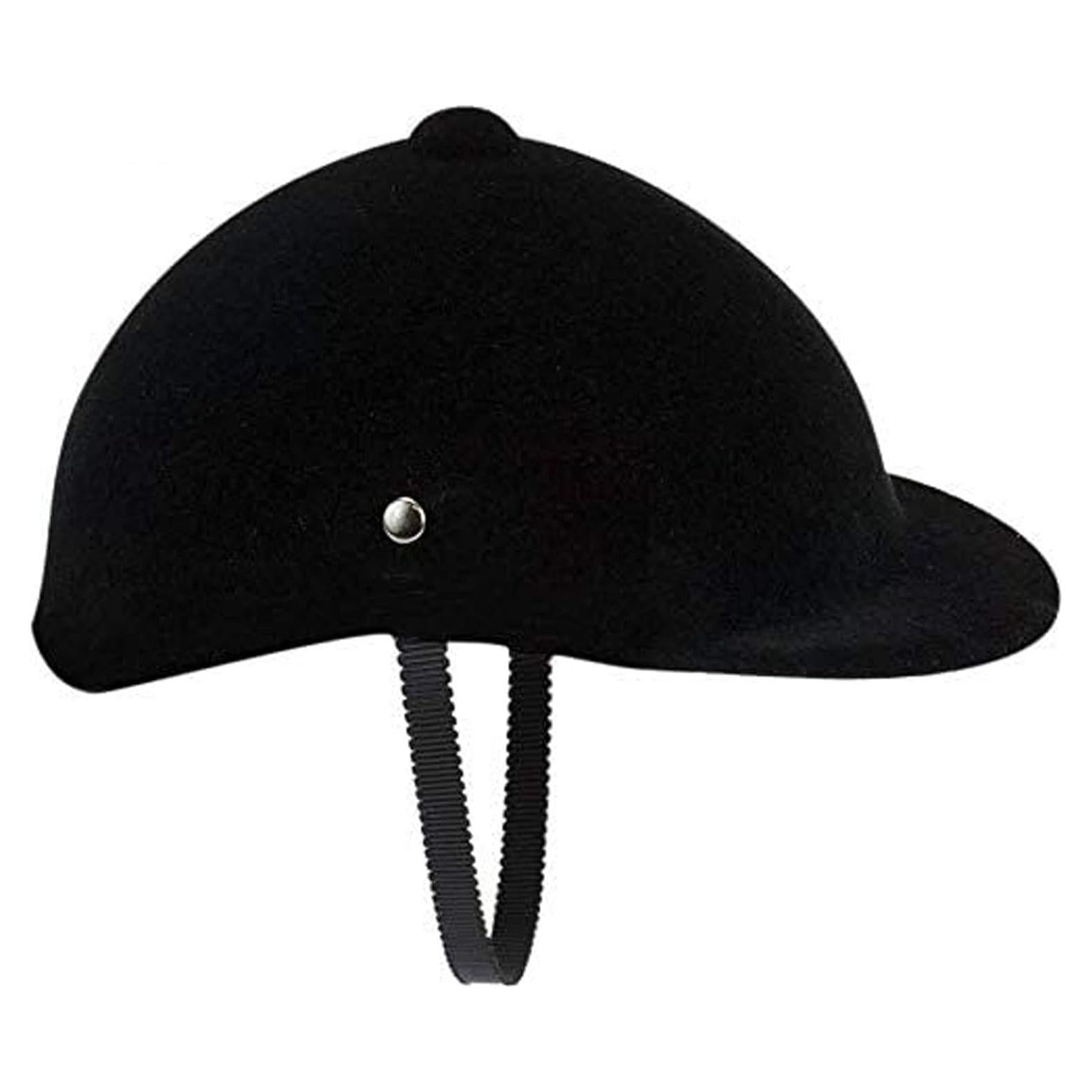 Casco de montar negro terciopelo para muñecas 18" Sophia's