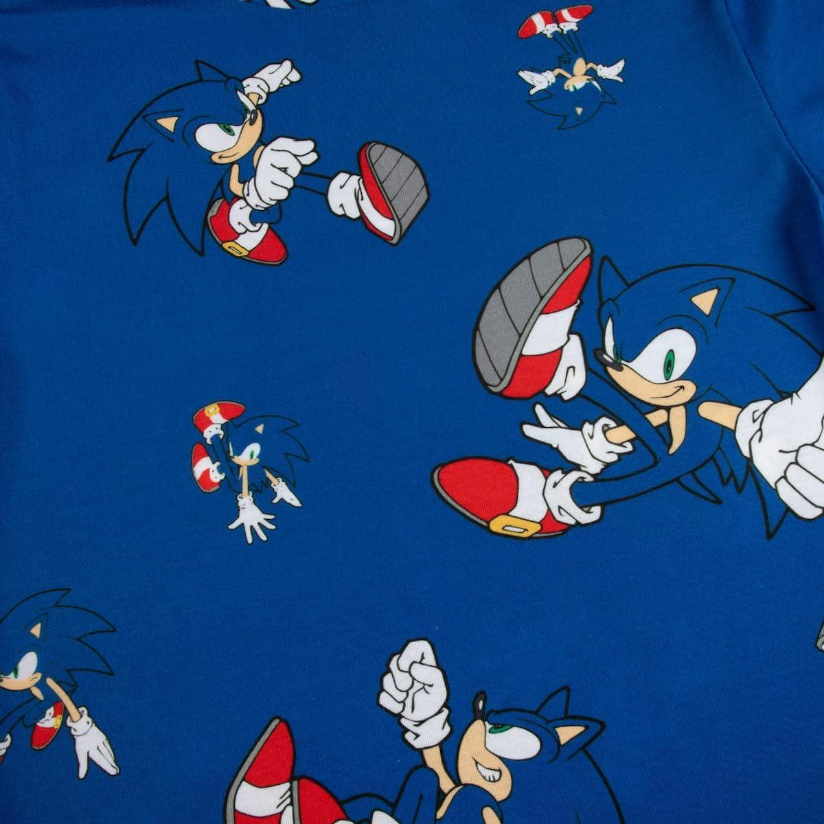 Conjunto de 4 Camisetas Sonic the Hedgehog para Niños