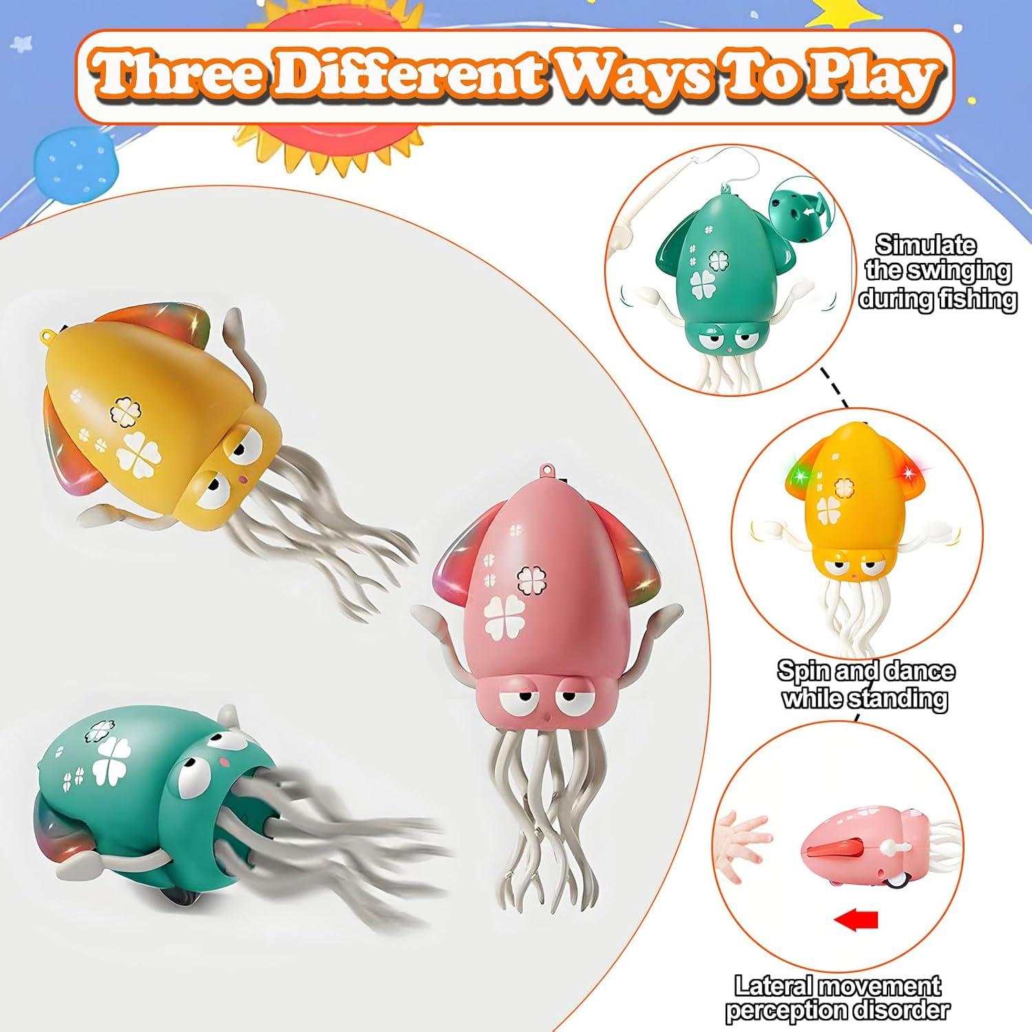 Juguete de Pulpo Eléctrico Interactivo XICHEN 20.7 cm