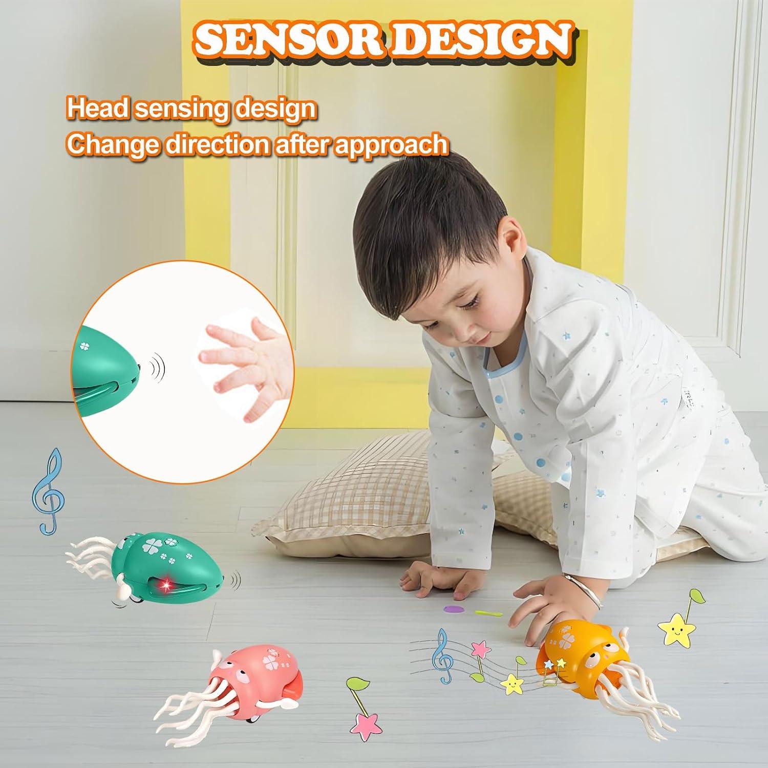 Juguete de Pulpo Eléctrico Interactivo XICHEN 20.7 cm