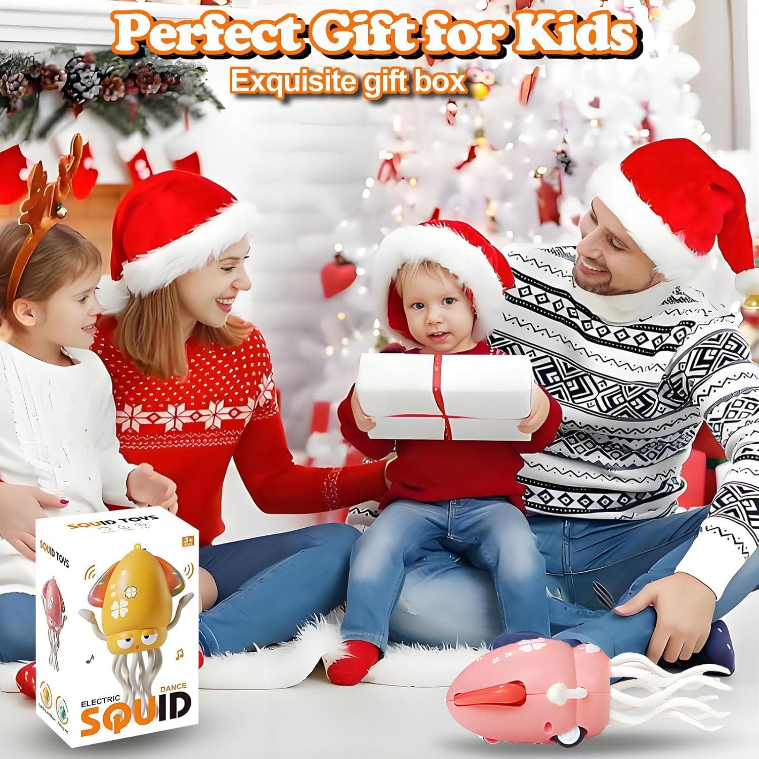 Juguete de Pulpo Eléctrico Interactivo XICHEN 20.7 cm