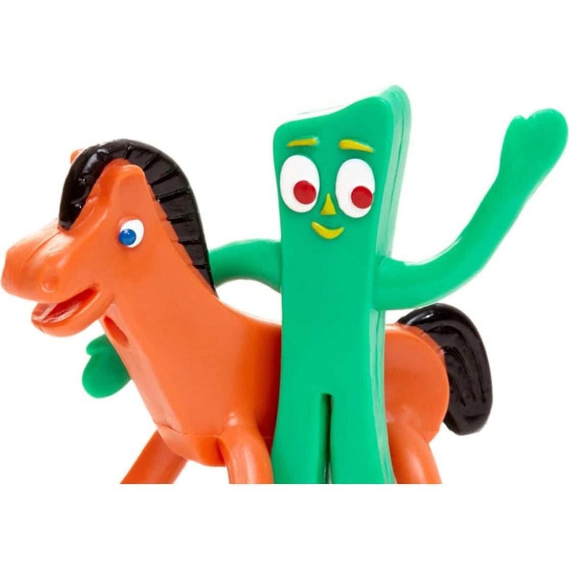 Figura flexible Gumby y Pokey NJ Croce 12.7x15.2cm