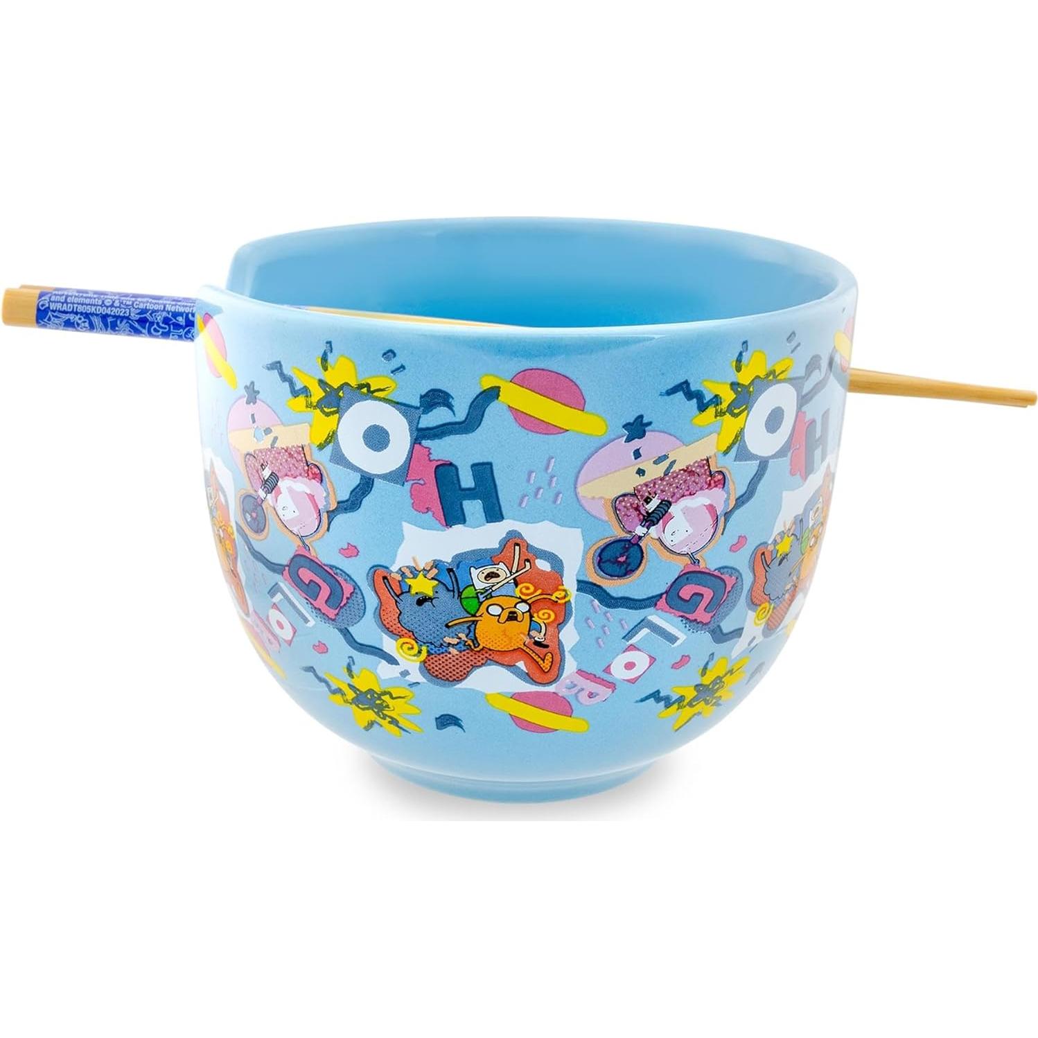 Juego de Vajilla Ramen Cerámica Adventure Time 2 Piezas