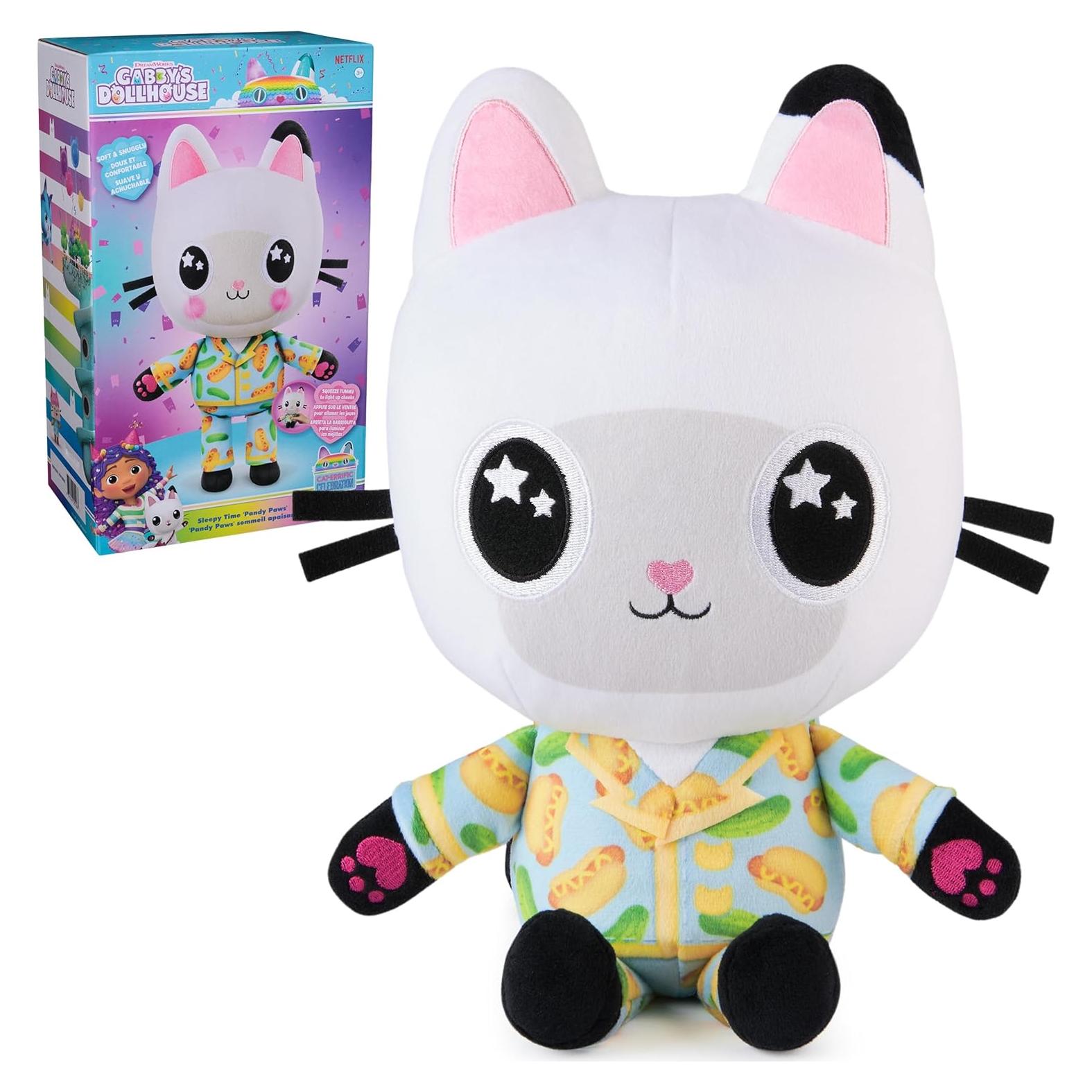 Peluche Gabby's Dollhouse Pandy Paws 33 cm con Luces