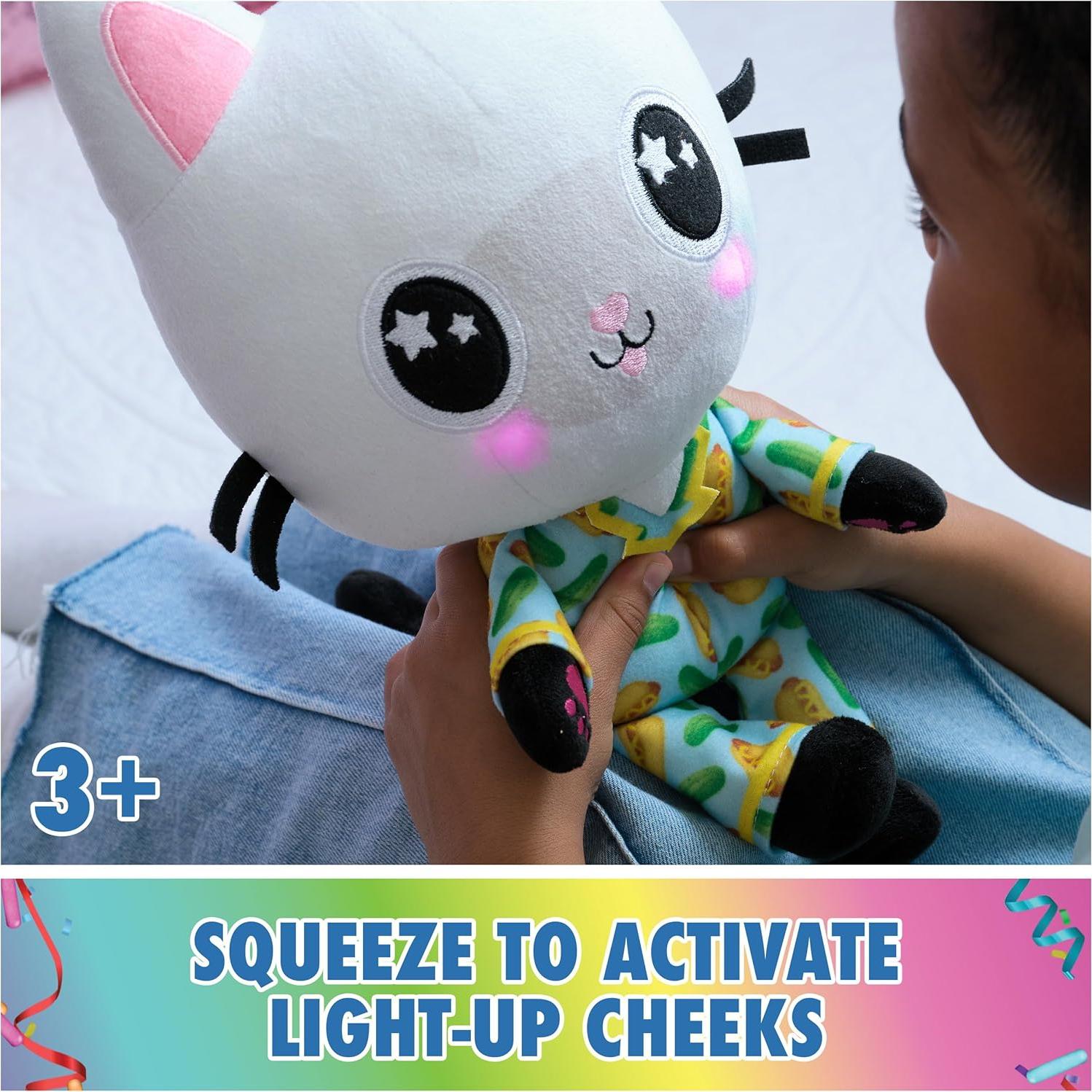 Peluche Gabby's Dollhouse Pandy Paws 33 cm con Luces