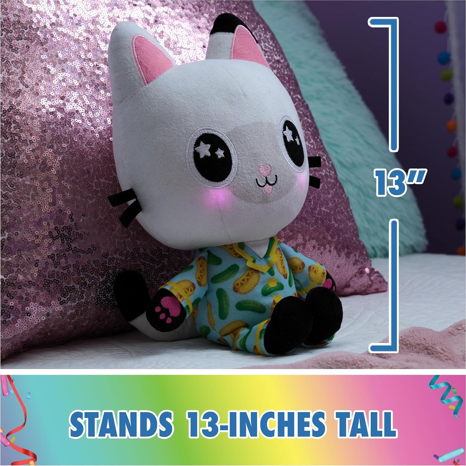 Peluche Gabby's Dollhouse Pandy Paws 33 cm con Luces