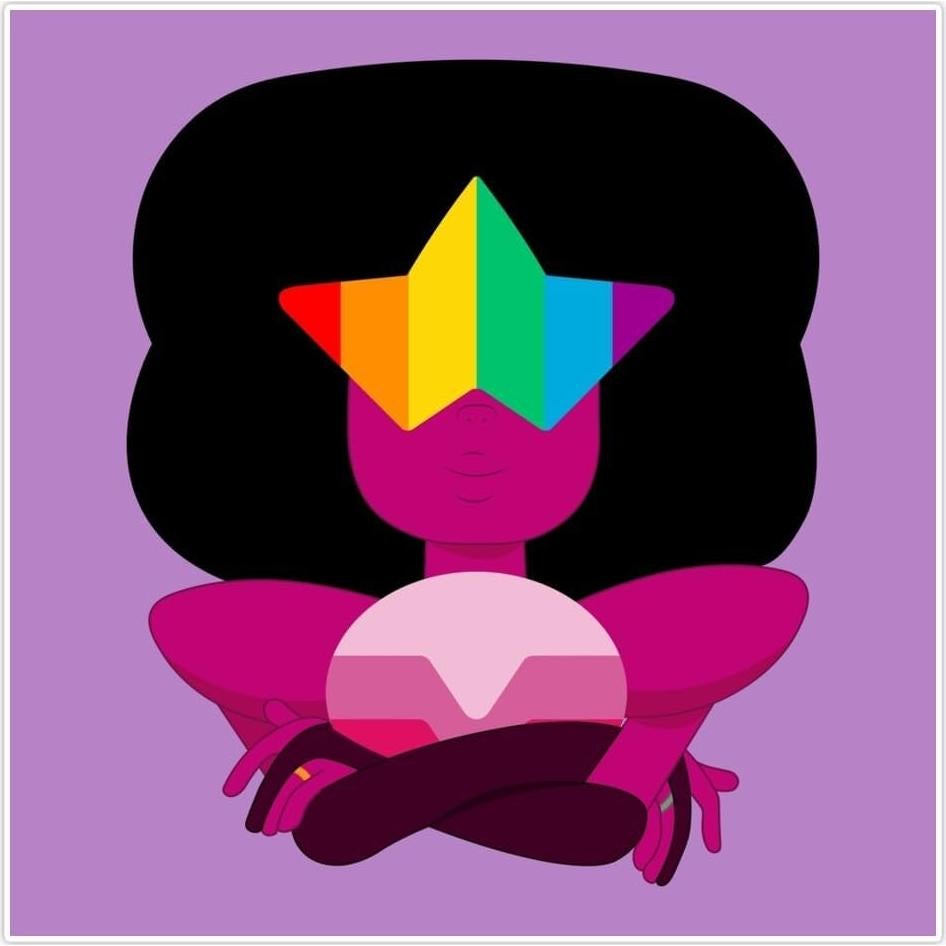 Calcomanía de Parachoques Garnet Leyland Designs 12.7 cm