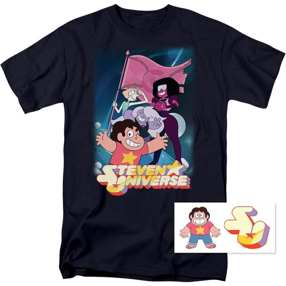 Camiseta Unisex Steven Universe Pearl Algodón Marino