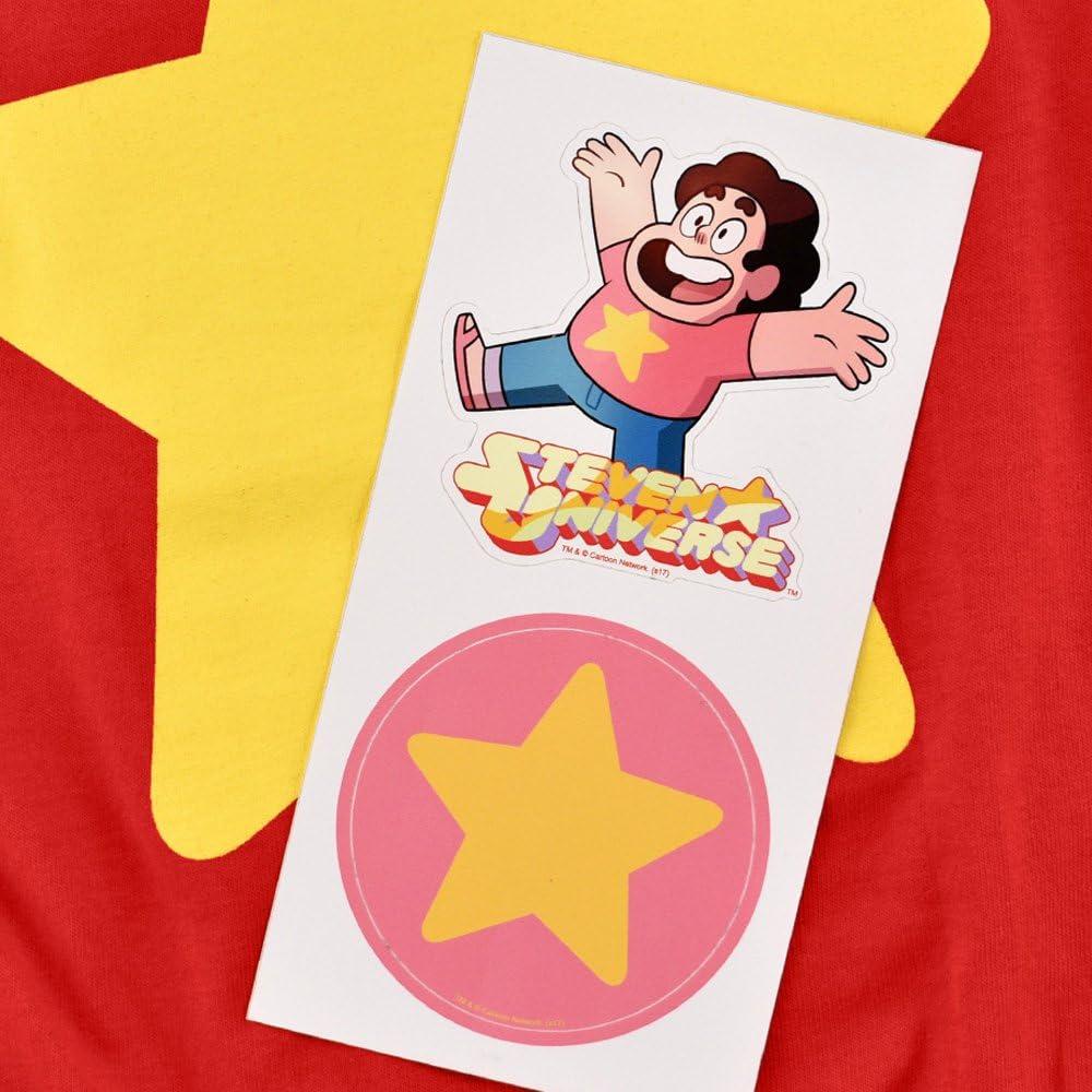 Camiseta Unisex Steven Universe Estrella Roja Algodón