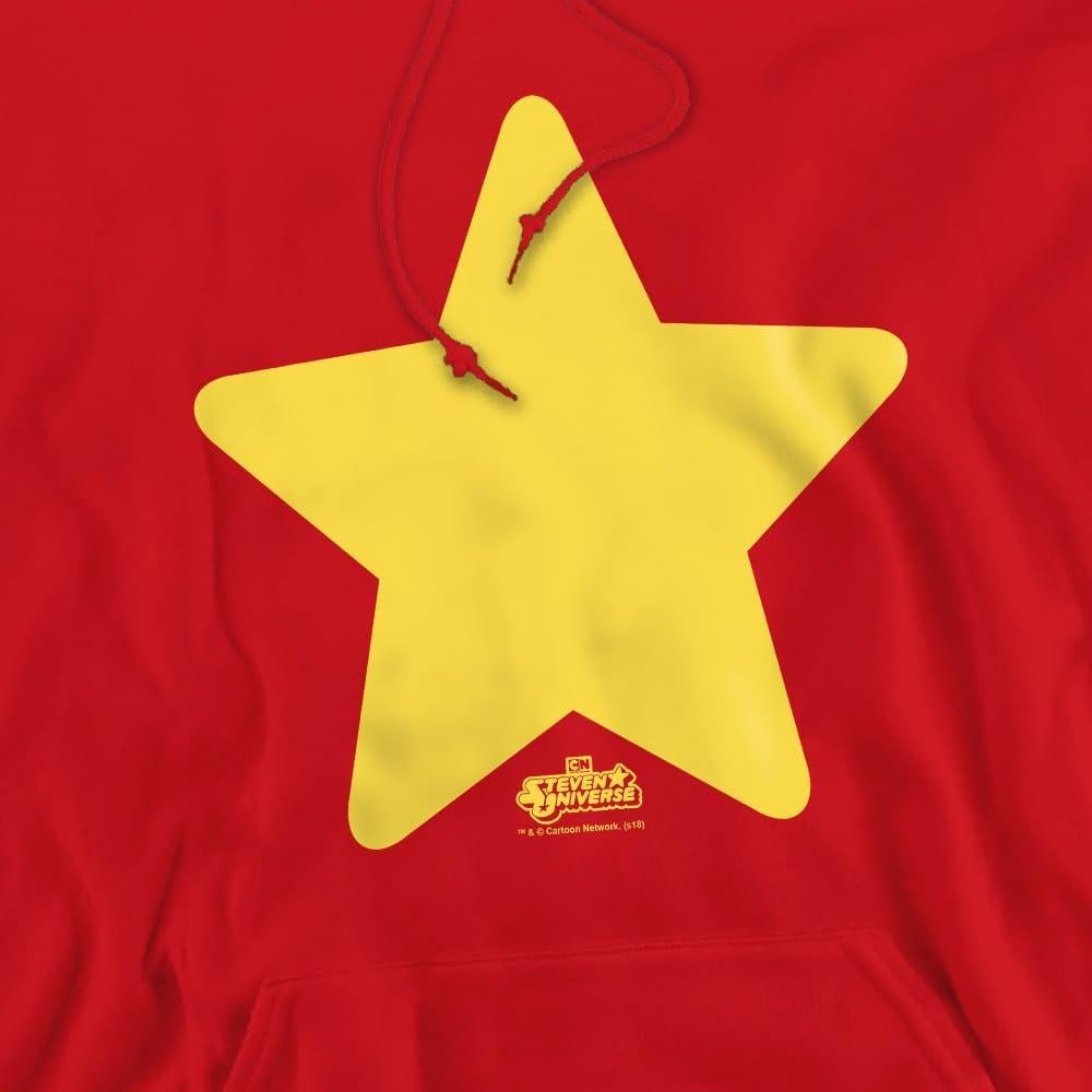 Sudadera con Capucha Popfunk Steven Universe Unisex Rojo Grande