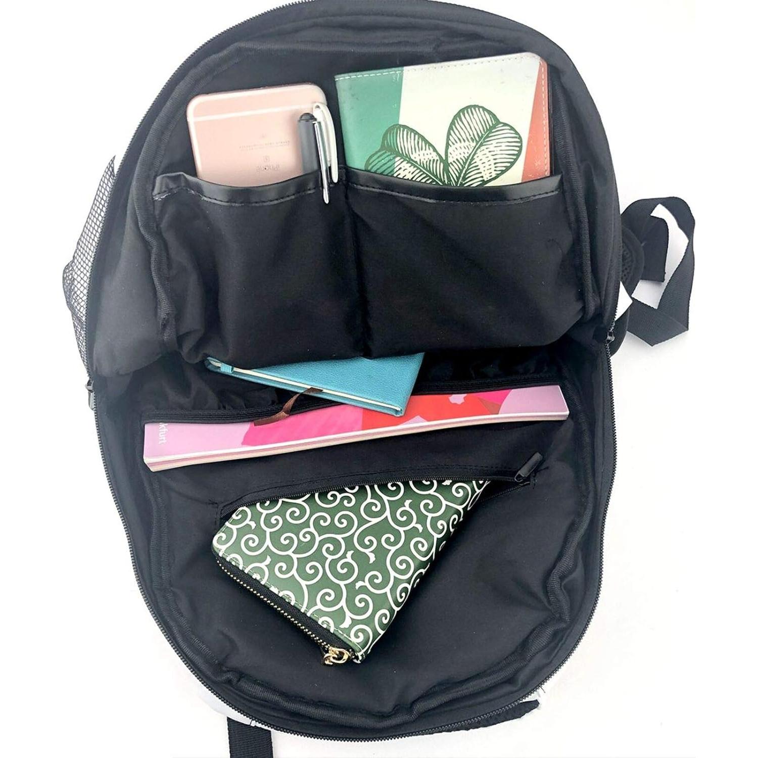 Mochila Escolar Unisex Invasor Cartoon Zim 15x10x5 cm