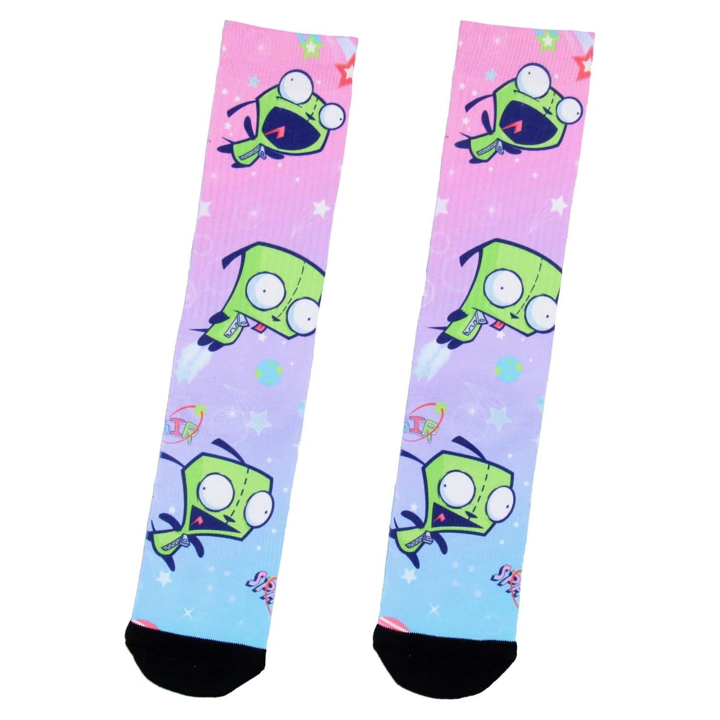 Calcetines deportivos Bioworld Invader Zim para hombres 8-12