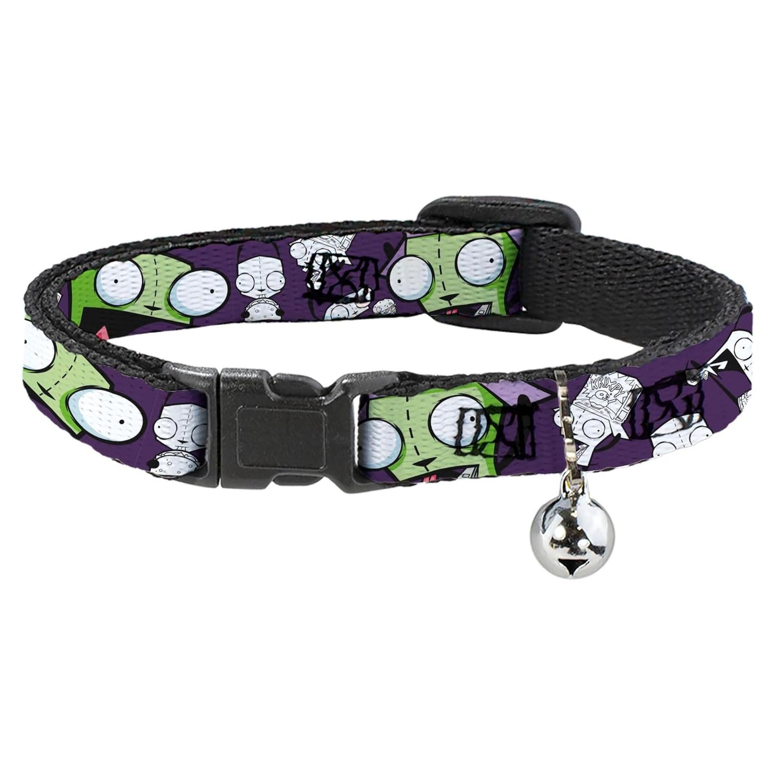 Collar de Gato Nickelodeon Invader Zim 21.6-30.5 cm