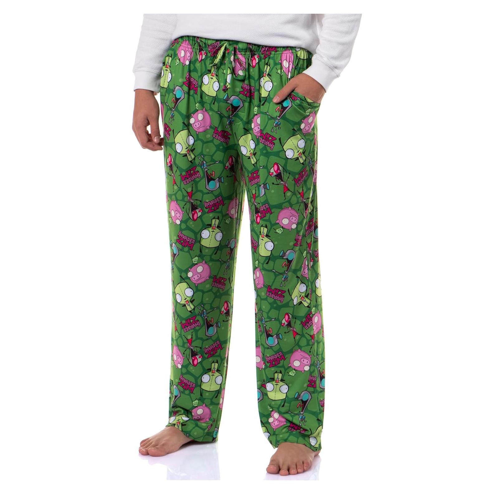 Pantalones de Pijama Invader ZIM para Adultos - Intimo - Estampado AOP