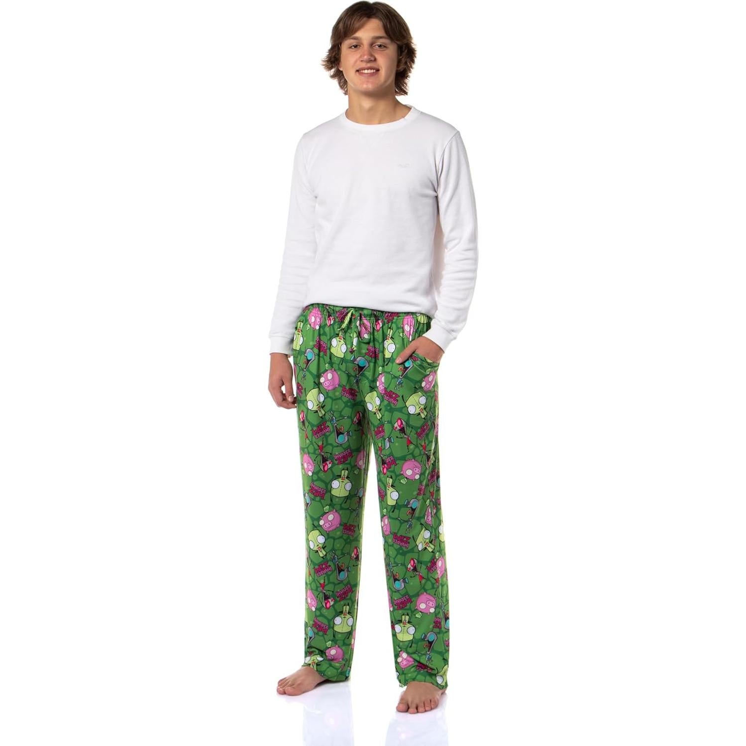 Pantalones de Pijama Invader ZIM para Adultos - Intimo - Estampado AOP