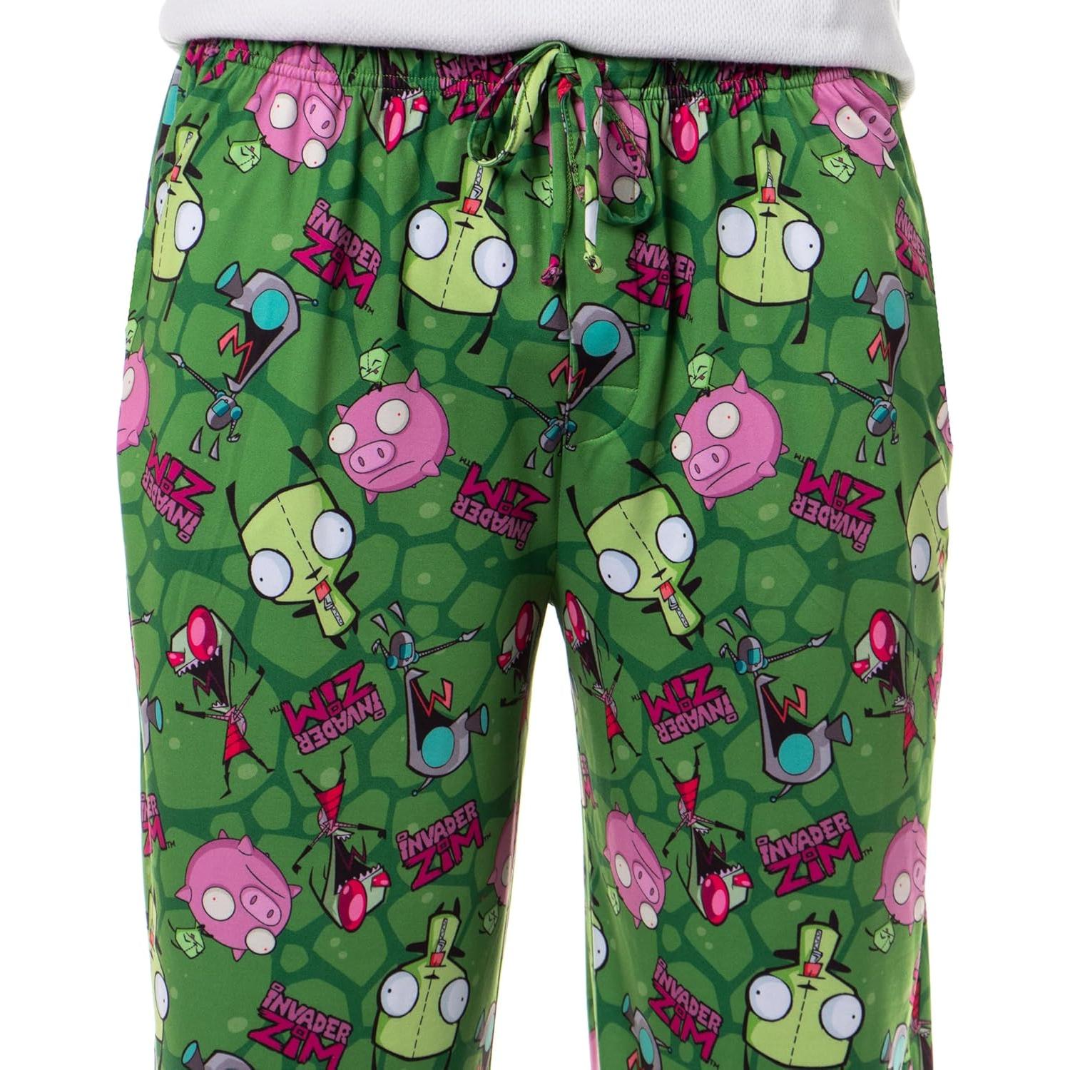 Pantalones de Pijama Invader ZIM para Adultos - Intimo - Estampado AOP