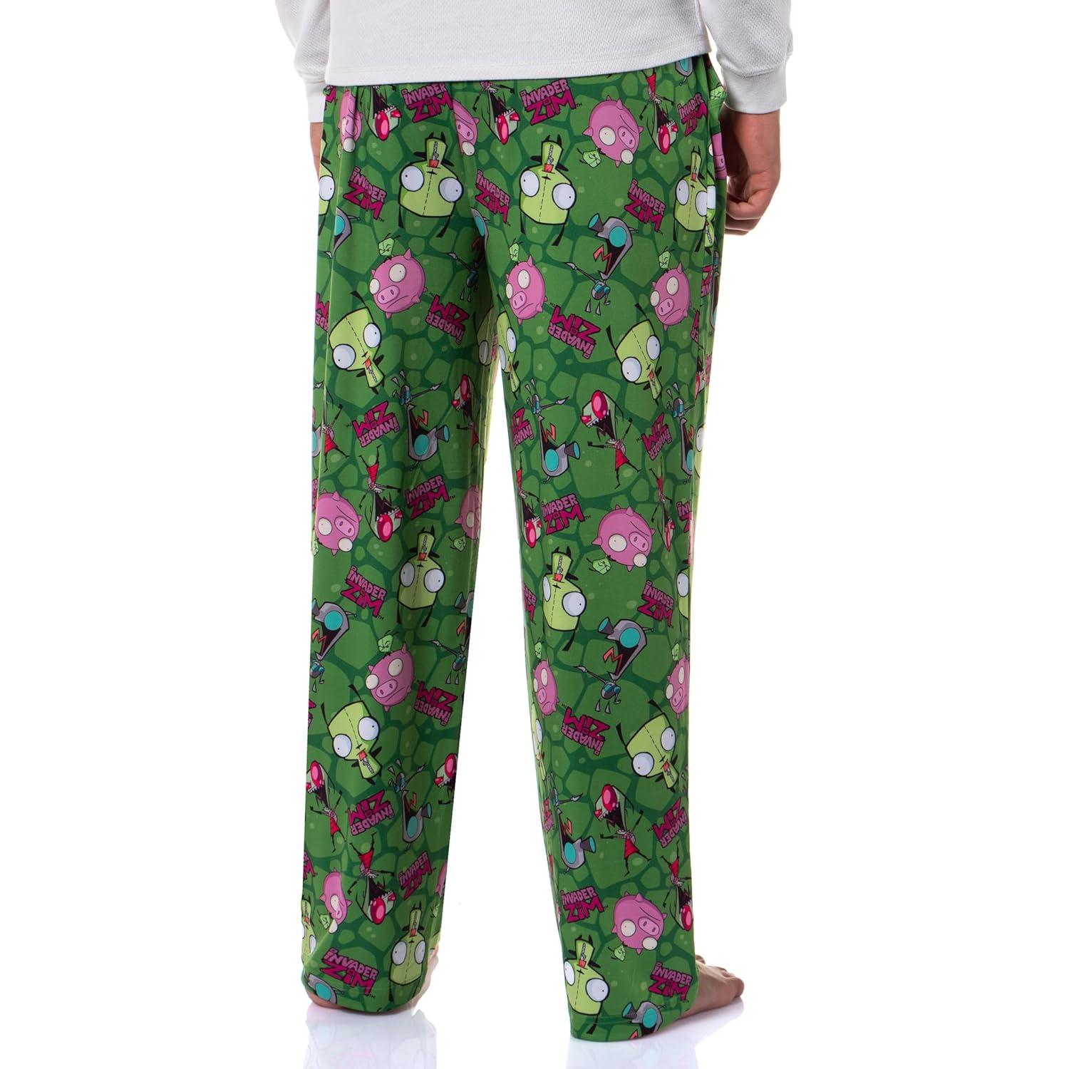 Pantalones de Pijama Invader ZIM para Adultos - Intimo - Estampado AOP