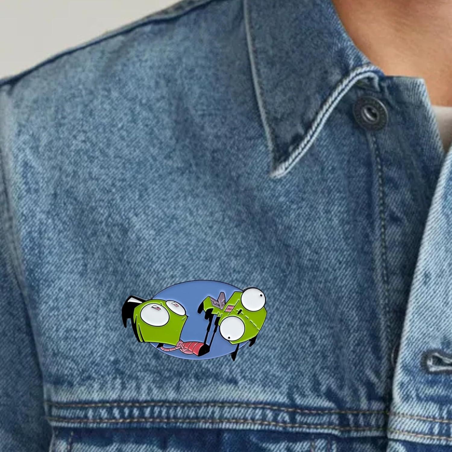 Pin Coleccionable Zim Haciendo Ejercicio - Invader Zim