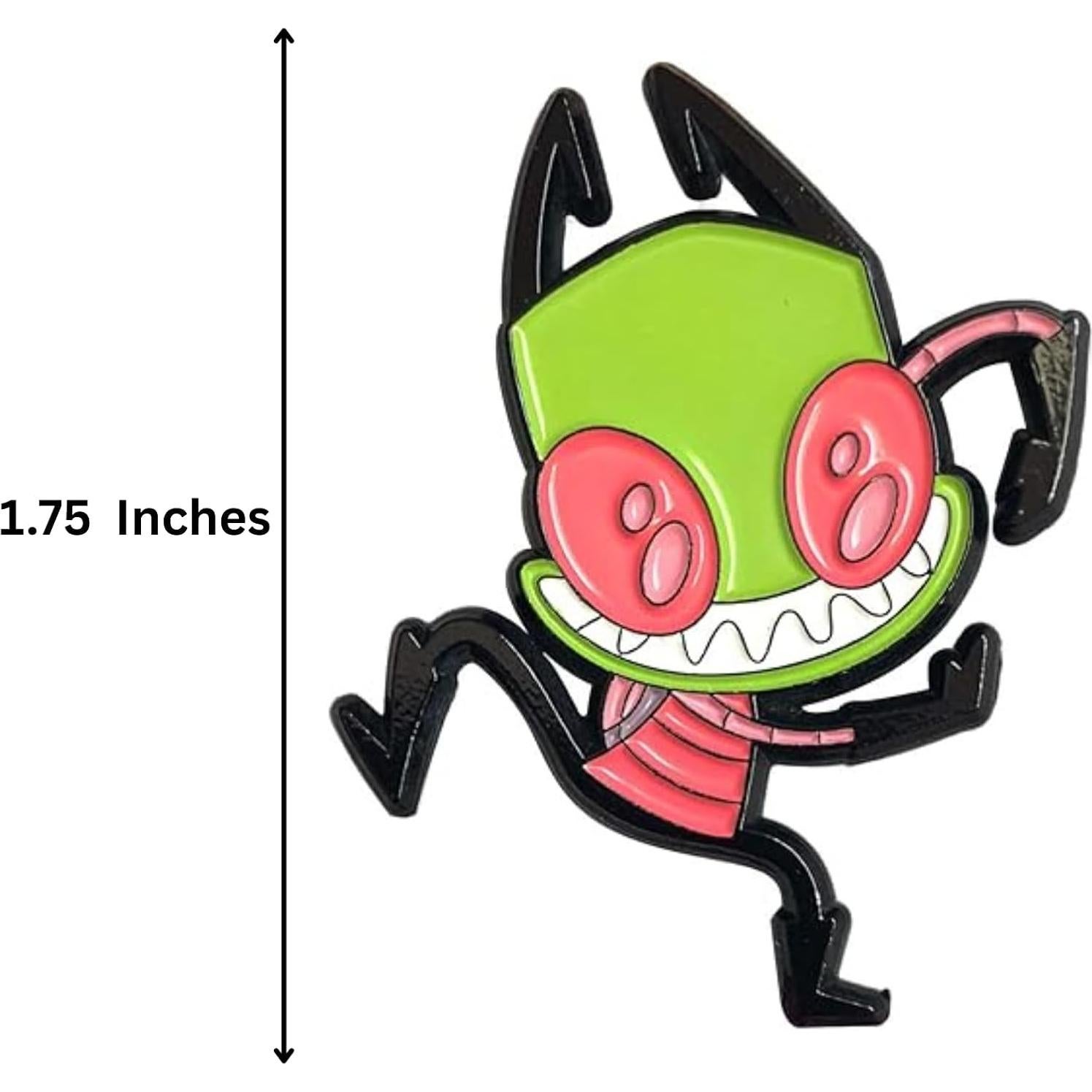 Pin Coleccionable Esmalte Invader Zim - Zen Monkey Studios