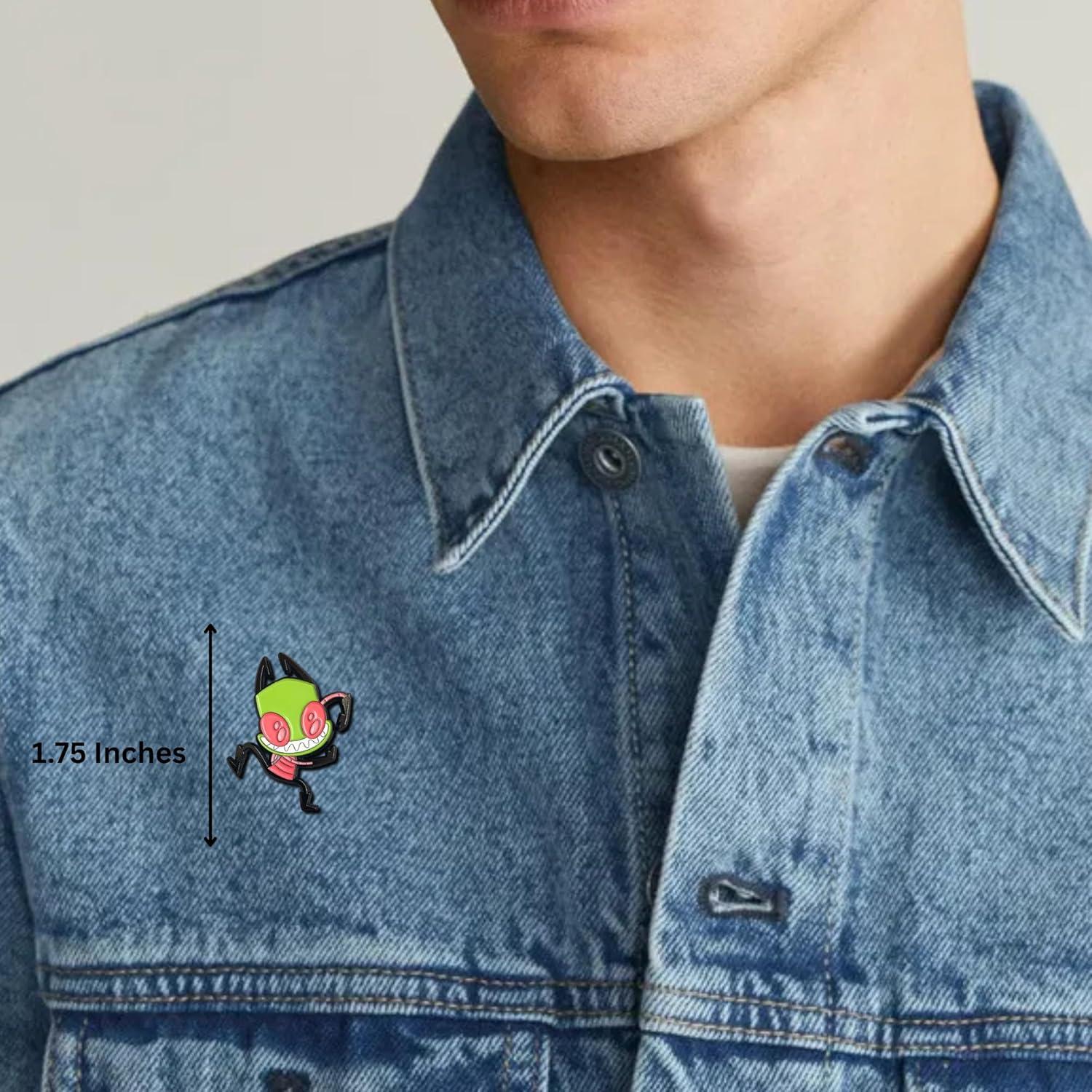 Pin Coleccionable Esmalte Invader Zim - Zen Monkey Studios