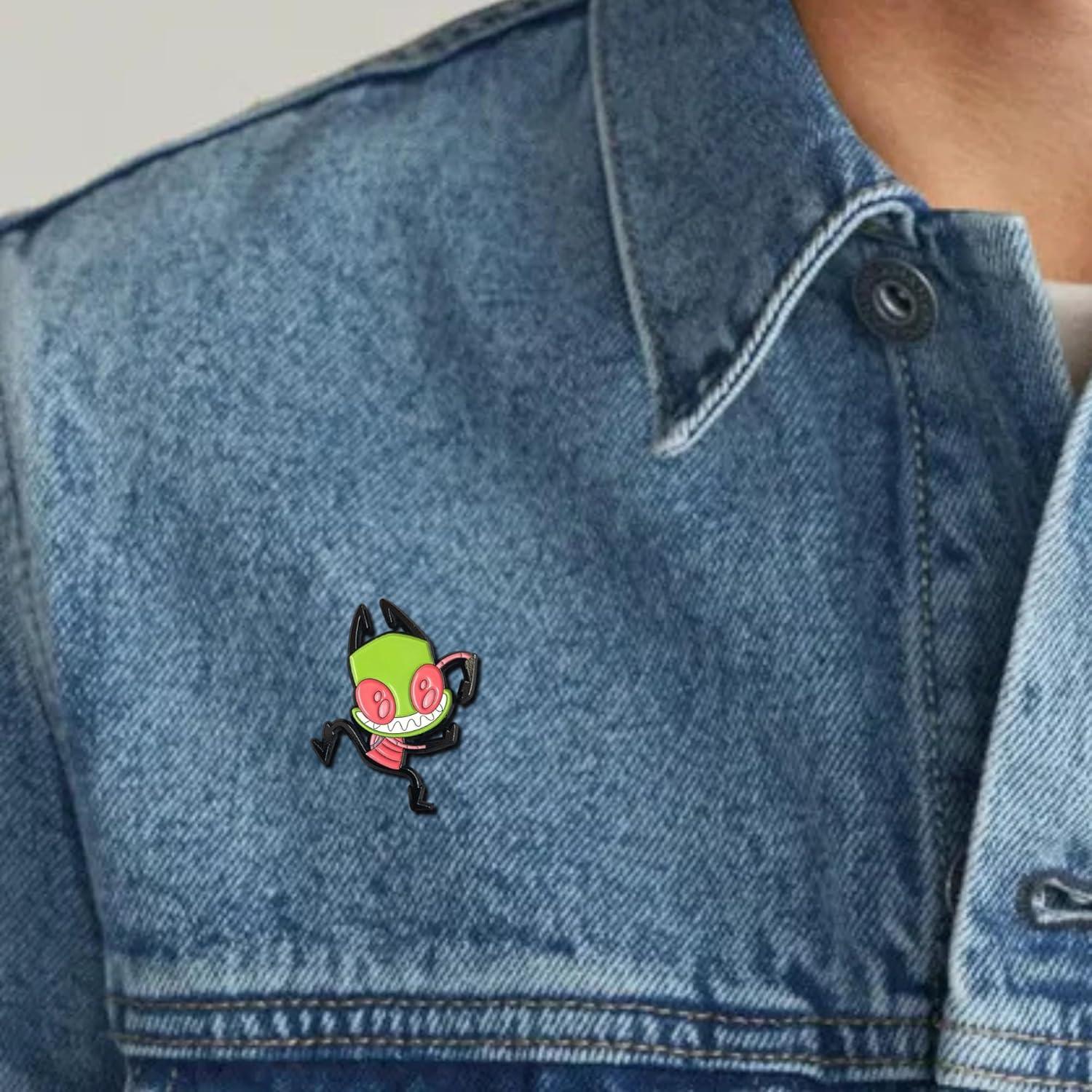Pin Coleccionable Esmalte Invader Zim - Zen Monkey Studios