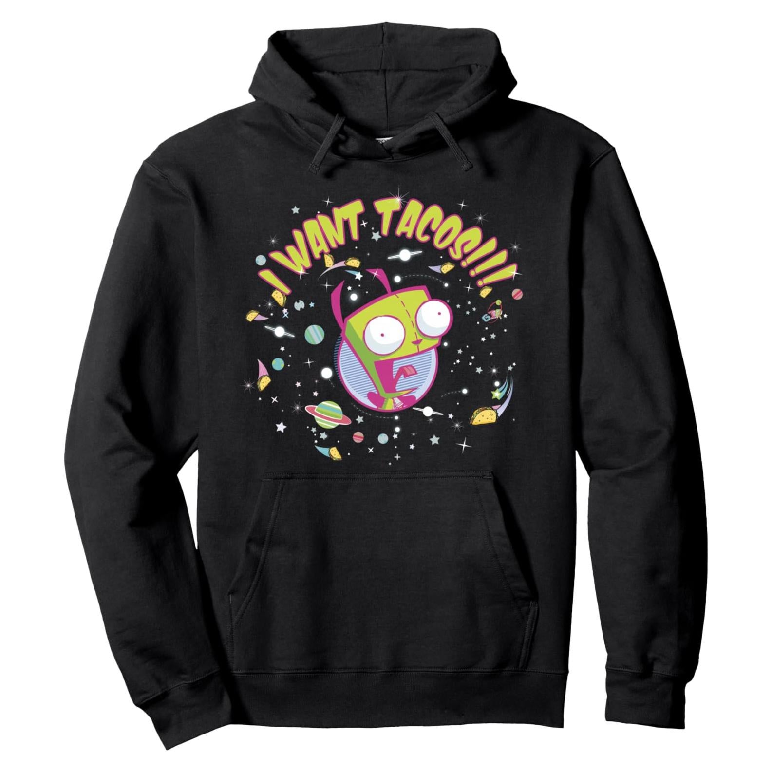 Sudadera con Capucha Unisex Nickelodeon Invader Zim GIR