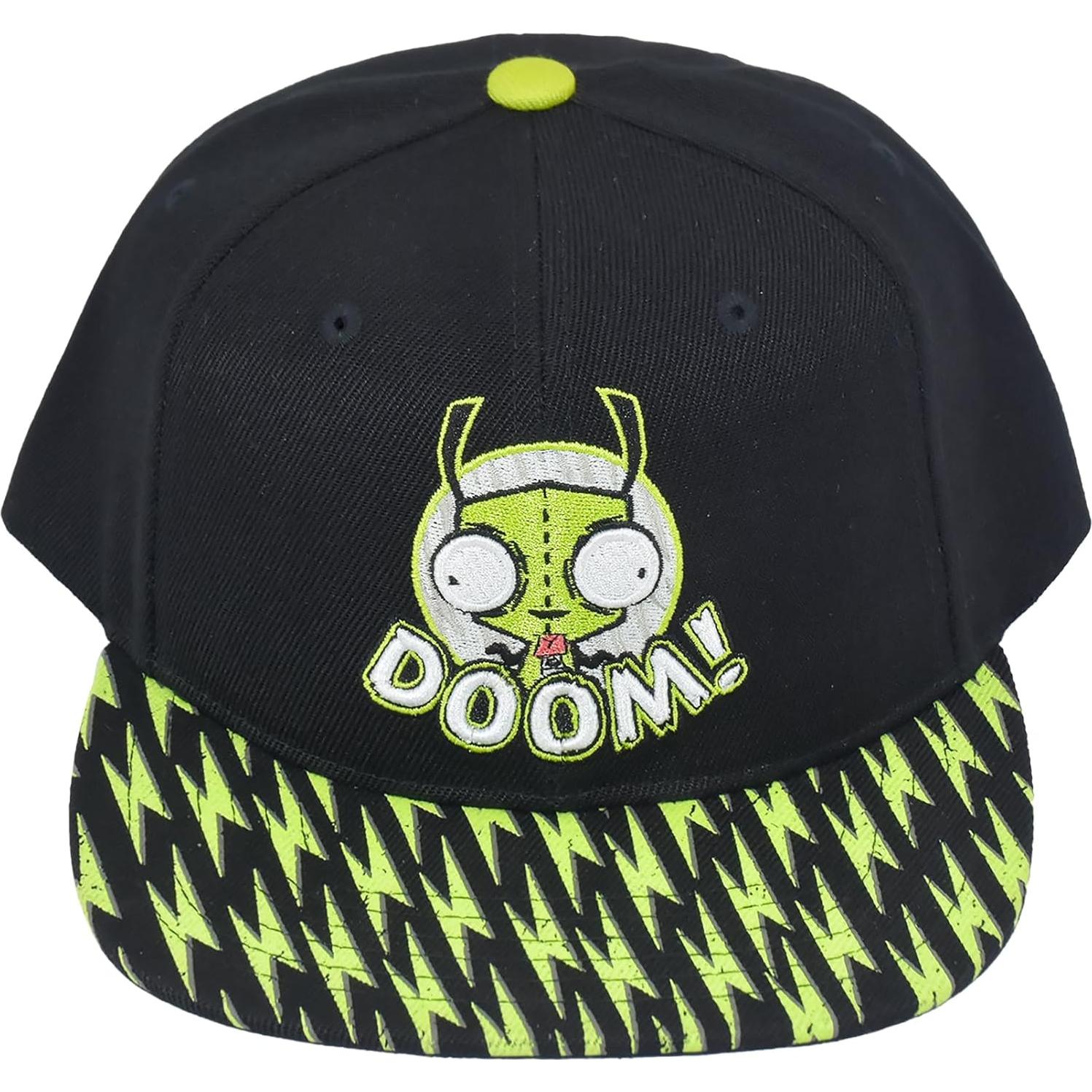 Gorra Snapback Invader Zim GIR DOOM Unisex Ajustable